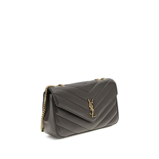 Gray Calf Leather Bos Taurus Shoulder Bag
