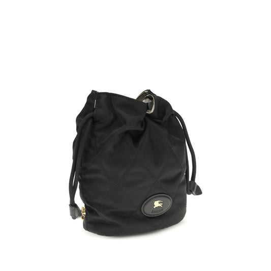 Black Nylon Backet Bag