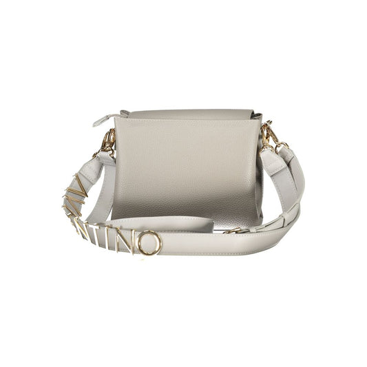 Gray Polyethylene Women Handbag