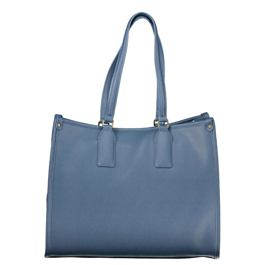 Blue Polyethylene Handbag