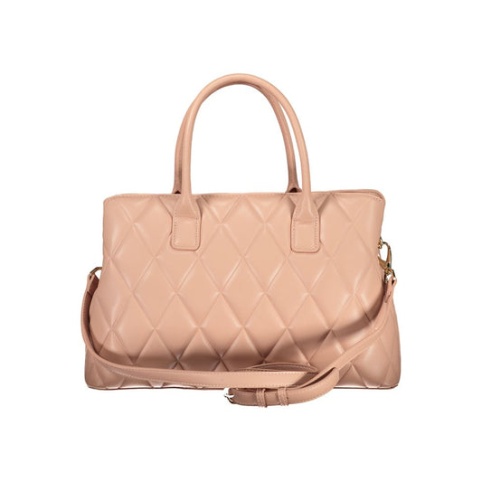 Pink Polyethylene Handbag