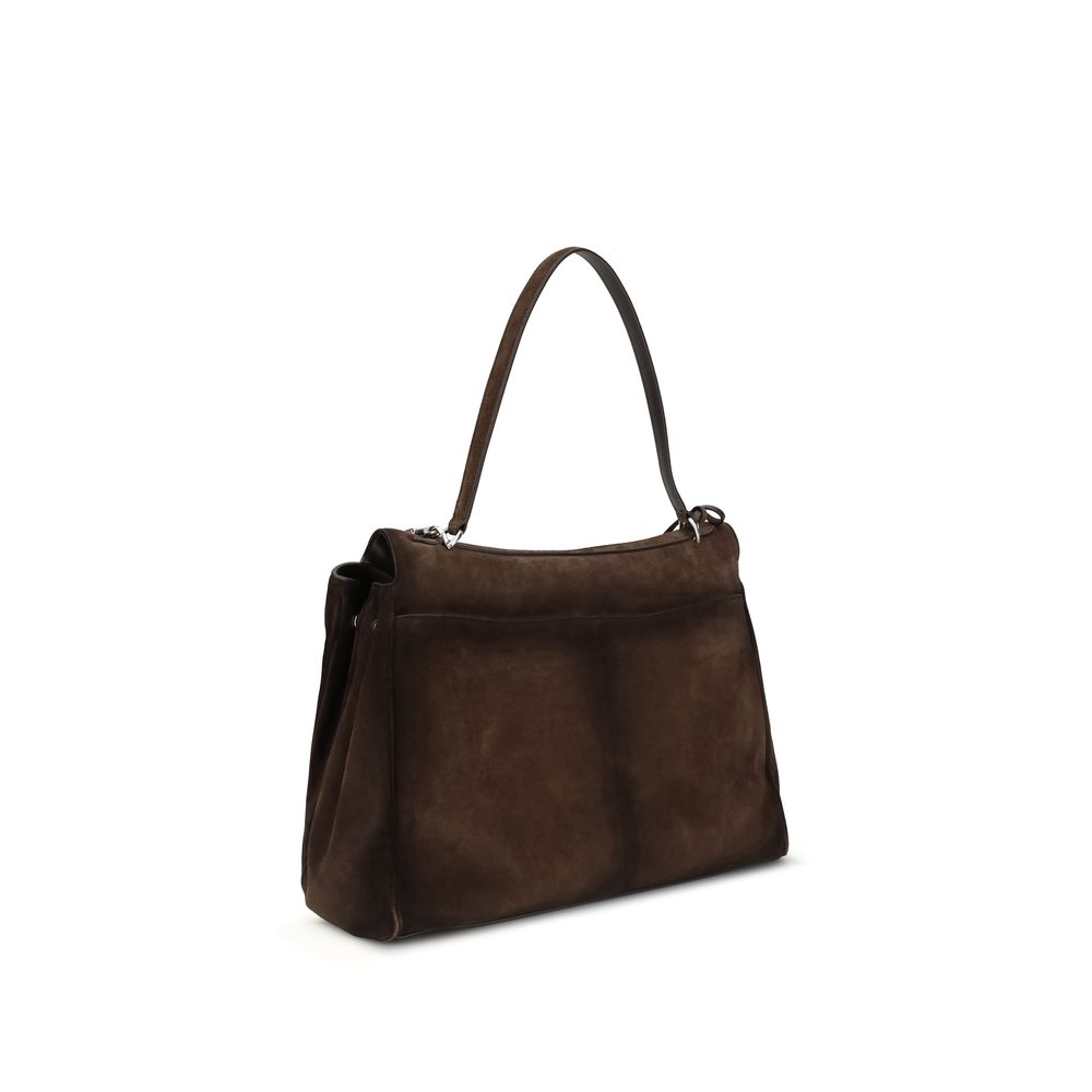 Brown Calf Leather Bos Taurus Shoulder Bag